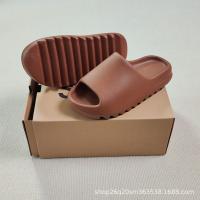 Zapatillas de coco DIAPOSITIVA zapatillas de verano EVA zapatos de agujero de los hombres de la plataforma de los hombres y las mujeres de una palabra de arrastre pareja pisando la sensación de mierda - details 7