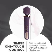 Vibrador, vibración súper fuerte, palo AV grande, palo de masaje, 10 frecuencias, 5 velocidades, coqueteo y masturbación - details 6