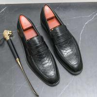 2023 zapatos de cuero del banquete de boda de los hombres del vestido del estilo de la moda de los productos más vendidos - details 1