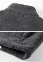 Chaqueta de lana gruesa y cálida para hombre, abrigo de cuello alto a la moda, chaqueta clásica informal de concha suave, otoño e invierno, 2024 - details 3