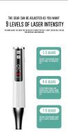 Pluma de plasma para belleza, eliminación de verrugas, pecas, nevos, puntos de acné, eliminación de manchas, lápiz láser de belleza para eliminación. - details 9