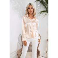 Camisa de satén para mujer, blusa de manga larga, nuevo estilo primavera/verano, ropa de mujer - details 67