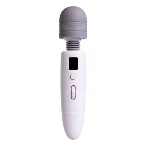 Vibrador AV para las mujeres Estimulador del clítoris Calentamiento poderoso femenino G punto masajero pantalla digital USB recargable juguete sexual adulto - 1