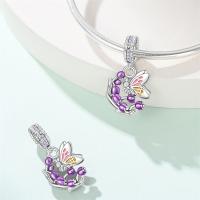 Nuevos Dijes de Plata de Ley 925 Diseño de Abrazo de Amor Zirconia Joyería de Mujer DIY Pulseras - details 27