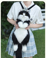 Nueva muñeca de celebridad de Internet Linda muñeca de gato de vaca juguete de peluche simulación de bolsa de gato muñeca - details 6