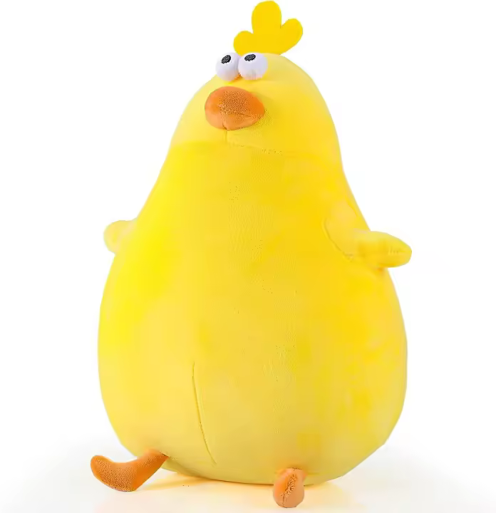 Peluche de Pollo Inglés Tamaño Grande, Pegajoso y Lindo con Ojos Grandes Dulce Regalo para Niños - 1