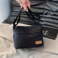 Bolso cuadrado portátil de estilo coreano para mensajes, bolso cruzado de nailon de Color sólido informal, bolso de hombro deportivo de gran capacidad para exteriores - details 8