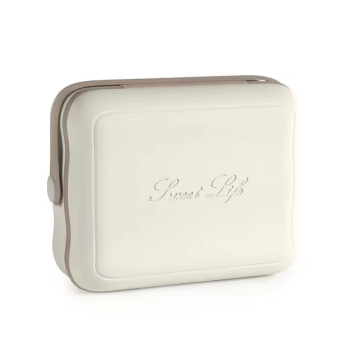 Bolsa de maquillaje de gran capacidad con luces LED, resistente al agua con asa, Caja de almacenaje para maquillaje LED, ajustable y desmontable - 1