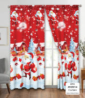 Cortinas de Fiesta Navideñas Kurtina Venta de Cortina Roja Verde para Decoración de Habitación - details 4