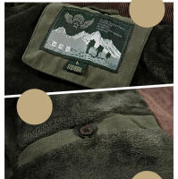Parkas de ocio para hombre, chaqueta gruesa de lana con sombrero extraíble a la moda, Color sólido, a prueba de viento, abrigos cálidos, invierno, 2024 - details 11
