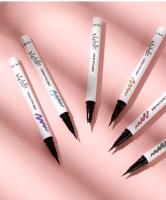 HANDAIYAN Delineador de ojos líquido brillante nacarado de color, pigmento de sombra de ojos metálico, cejas, resistente al agua, arte de labios para fiesta - details 12