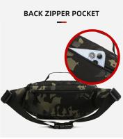 Riñonera táctica para hombre Bolsa Molle de pecho Cinturón para acampar Caza al aire libre - details 5