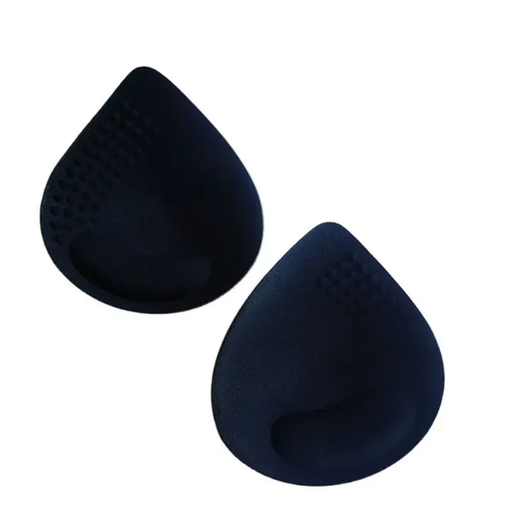 Traje de baño triangular con relleno de realce, Bikini con copa para el pecho, sujetador con relleno, potenciadores del pecho, almohadilla para sujetador de látex, accesorios íntimos - 1