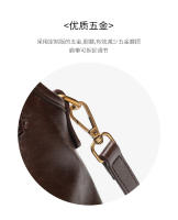 Bolso retro de lujo, de gran capacidad, versátil, de hombro, a la moda, sencillo, informal, bolso de mensajero. - details 5