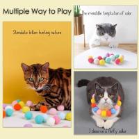 Juguete Para Gatos Con Bolas De Colores Y Lanzador De Bolas Juguete De Peluche Para Entrenamiento Y Juego En Casa Para Gatos Domésticos - details 12