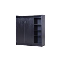 Armario Zapatero 2 en 1 para Zapatos Mueble Almacenaje Paraguas Gran Espacio Estante Ajustable en 2 Niveles Capacidad para 12 pares 79x26x120 cm Madera - details 14