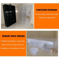 Caja de Almacenamiento de Plástico con 24 Rejillas Organizador de Joyería y Pendientes - details 8