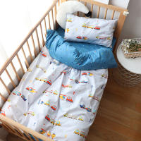 Juego de Ropa de Cuna para Bebé de Algodón Kit de Dormitorio de Niño y Niña con Funda de Edredón, Sábana, Funda de Almohada Decoración de Habitación de Niños - details 7