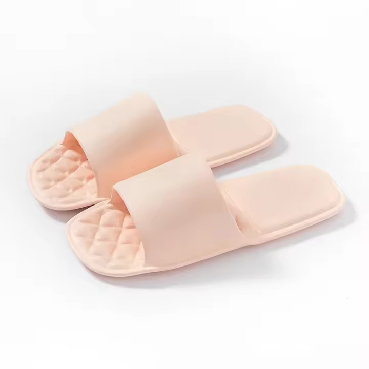 Zapatillas de viaje plegables para mujer, zapatillas desechables portátiles antideslizantes para viajes de negocios, para Hotel, se pueden bañar - 1