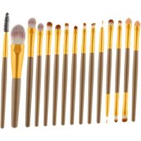Herramientas De Maquillaje Cepillo De Cosméticos, Trajes De Damas, Pincel De Maquillaje Profesional, 15 Piezas - details 2