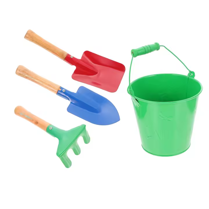 Set de Jardinería para Niños de 4 Piezas Juguetes de Plantación Seguros para Niños Pequeños - 1