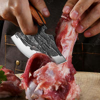 Cuchillo Multifuncional De Cocina Acero Inoxidable Forgado Con Abrebotellas Cuchillo De Carne Boning Portátil Cuchillo De Bolsillo - details 1