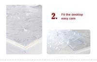 Mantel de Mesa de PVC Transparente Impermeable, Resistente al Aceite, Paño Suave para Cocina y Comedor - details 7