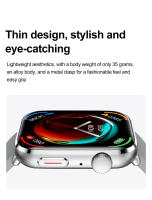 2025 Nuevo reloj inteligente para presión arterial de hombres, frecuencia cardíaca, detección de HRV IP68 Llamada Bluetooth impermeable para la salud de las mujeres (seguimiento menstrual) Reloj inteligente para modo deportivo de mujeres - details 3