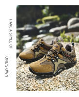Zapatos de senderismo para hombre, zapatillas deportivas de escalada de montaña, calzado de entrenamiento al aire libre, talla 38-46, novedad - details 18