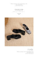 Zapatos Mary Jane de tacón medio con correa de una palabra de plata francesa - details 18