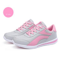 Zapatillas de correr de marca para mujer, zapatillas ligeras y cómodas de cuero con estabilidad, zapatillas de tenis antideslizantes de otoño para mujer, zapatillas deportivas para gimnasio - details 22