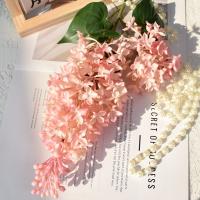 Flor Lila de silicona Artificial rosa, púrpura, 75 Cm, plantas artificiales de imitación, simulación de flores falsas de plástico, adornos para el salón - details 8