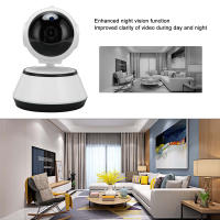 Cámara HD inalámbrica de monitoreo remoto para interiores, Monitor inteligente de red de 360 grados, vista panorámica, WIFI - details 9