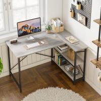 Escritorio de Computadora Reversible de 120 cm, Mesa de Escritura con Estantería para Espacios pequeños de Oficina en Casa - details 1