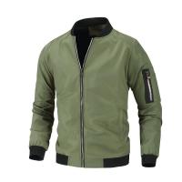 Otoño chaquetas con cuello levantado para hombre abrigos - details 6