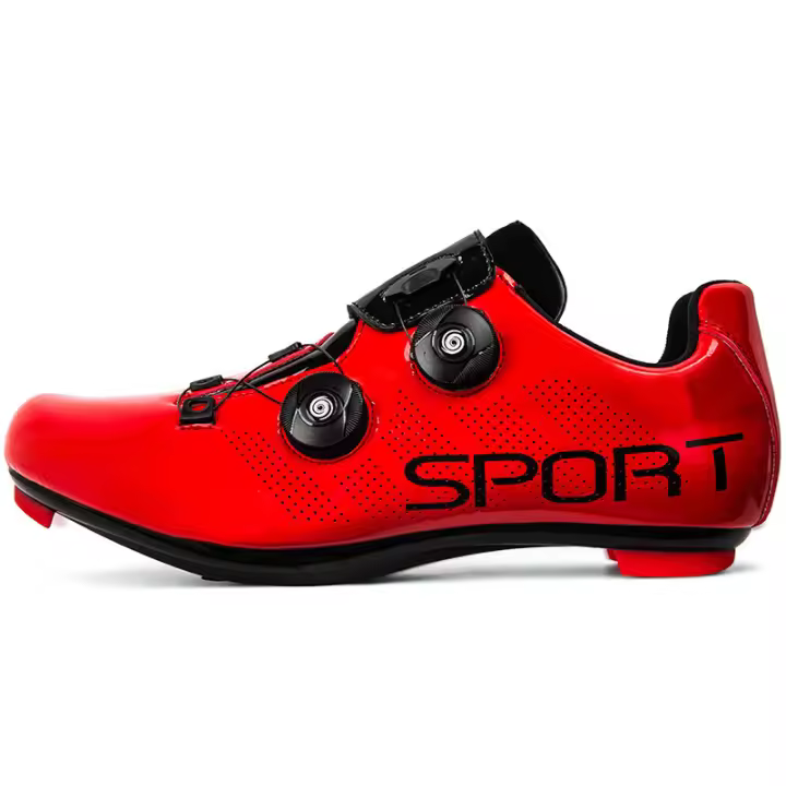 Zapatos de Ciclismo de Carretera Profesionales Transpirables, Sin Cierre, Para Ciclistas al Aire Libre Unisex - 1