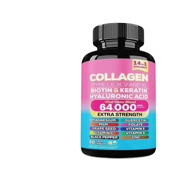Cápsulas de colágeno 60 cápsulas/botella - 1