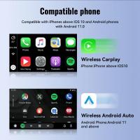 Mini 2 en 1 con cable a adaptador inalámbrico Carplay Android Auto Smart Car AI Box - details 4