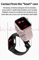 2024 Nuevo ECG+ PPG clase médica 1,96 inch, 360 * 360 AMOLED pantalla completa de HD toque Smart Watch azúcar en sangre, lípidos sanguíneos, temperatura corporal,llamada Bluetooth,IP68 impermeable Reloj Inteligente saludable Para Android IOS - details 9