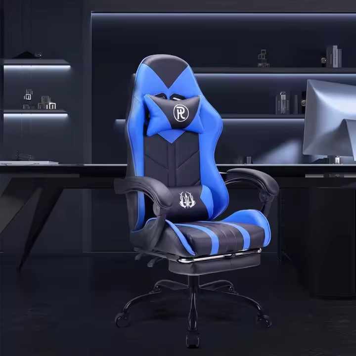 Silla Gaming Ergonómica Silla Giratoria de Oficina Silla de Ordenador Silla de Tareas - 1