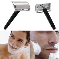Afeitadora de Seguridad Doble con Borde de Acero Inoxidable para Hombres Herramienta de Eliminación de Vello Manual - details 8