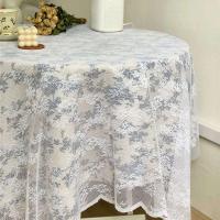 Mantel Ense blanco vintage, cubierta de hotel, tapete de mesa de boda, paño decorativo para picnic, decoración de escritorio para el hogar - details 26
