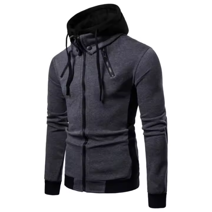 Chaqueta deportiva para hombre, informal juvenil, suéter con capucha, novedad de 2024 - 1