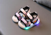 Sandalias de Dos Pies para Bebé 0-3 Años Zapatos de Playa para Niños y Niñas Moda de Verano Ligera - details 4