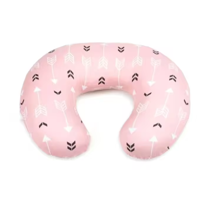Funda de almohada de lactancia para bebé, funda de almohada de lactancia en forma de U extraíble, transpirable - 1