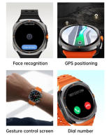 2025 Nuevo reloj BW ultra 4G Smartwatch 32GB de memoria Conexión WIFI Tarjeta SIM 200W Cámara giratoria extraíble Posicionamiento GPS Detección de frecuencia cardíaca AMOLED Smartwatch para Android Samsung - details 13