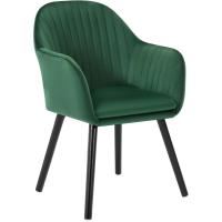 Silla de Comedor Estilo Vintage Juego de 1, Silla Cocina, Silla Nordica con Respaldo y Reposabrazos, Tela Pana, Estructura de Madera, Sillas para Tocador, Escritorio, Crema, EZS26cm-1 - details 90