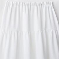 2025 Falda larga informal con cintura alta y cintura elástica, combina con todo, novedad de verano, para mujer - details 9