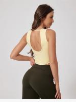 Nuevo sujetador cómodo para Fitness, entrenamiento de gimnasio, ropa interior sin espalda en U de secado rápido para correr al aire libre, camiseta sin mangas transpirable con cierre de cintura para Yoga para mujer - details 21