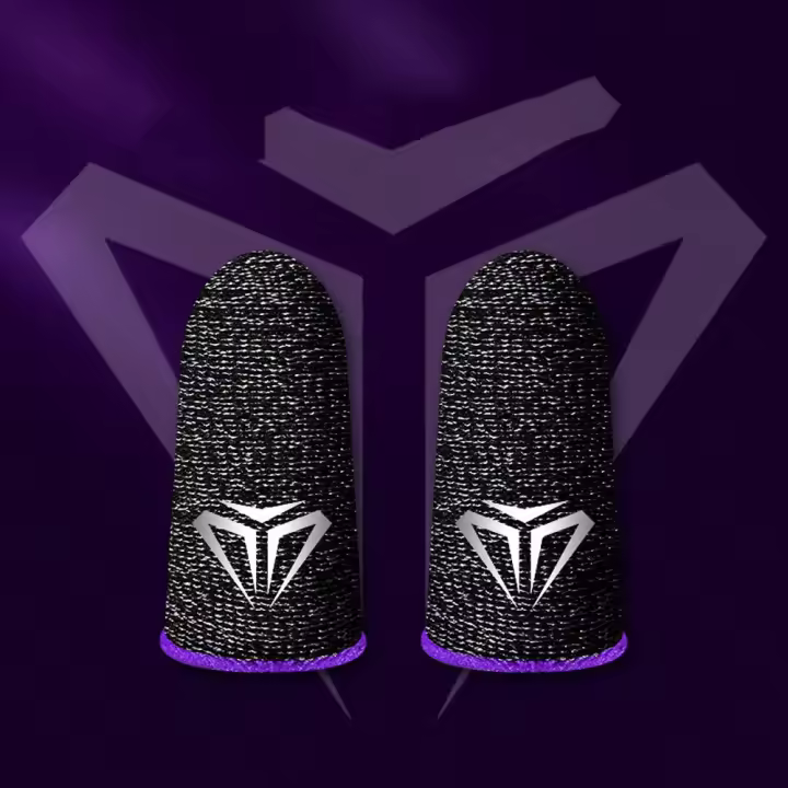 Juegos móviles pantalla táctil Gamer yemas de los dedos manga transpirable guantes para la yema del dedo guantes para el pulgar cubierta para los dedos del juego - 1